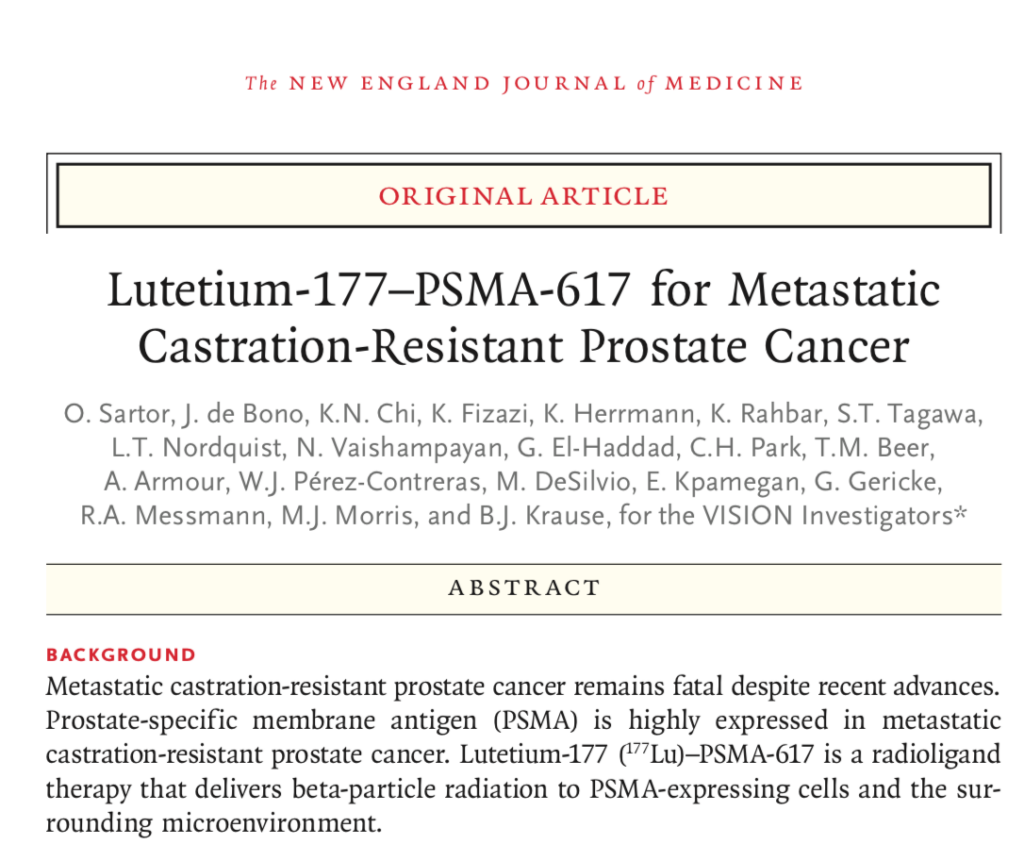 Dr. Oliver Sartor Does It Again